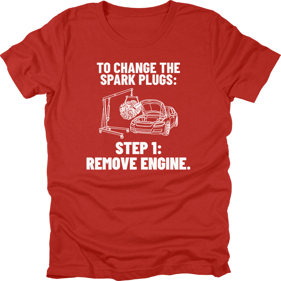 Step One t-shirt in Red