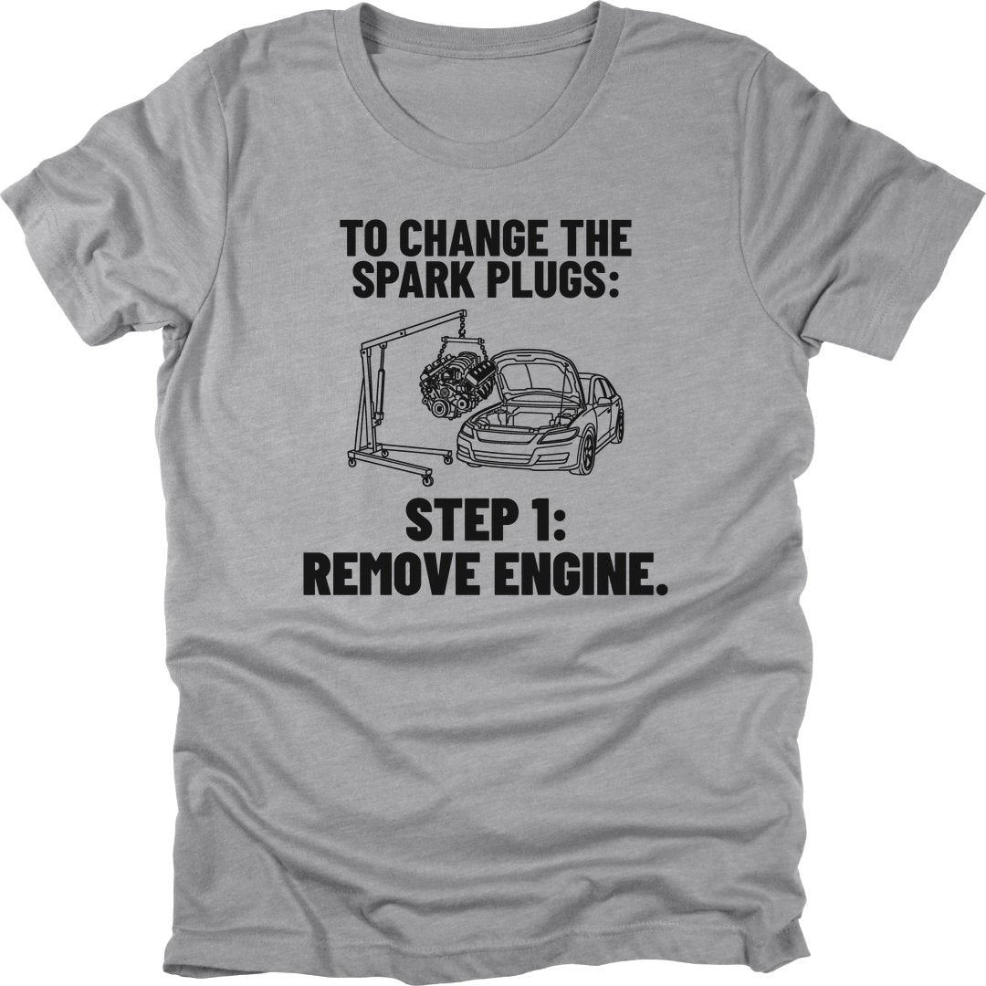 Step One t-shirt in Sport Grey