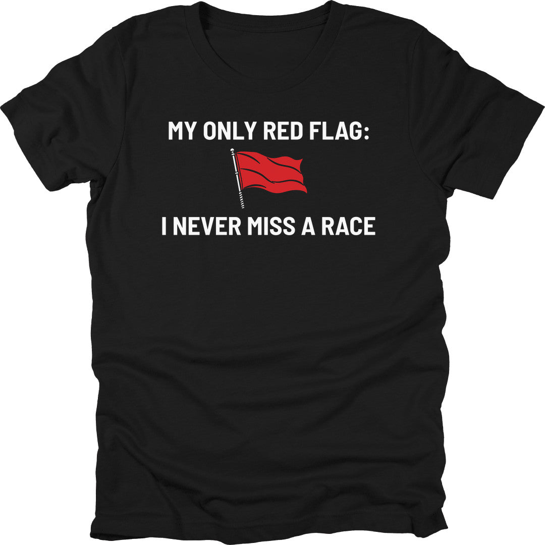 Red Flag t-shirt in Black