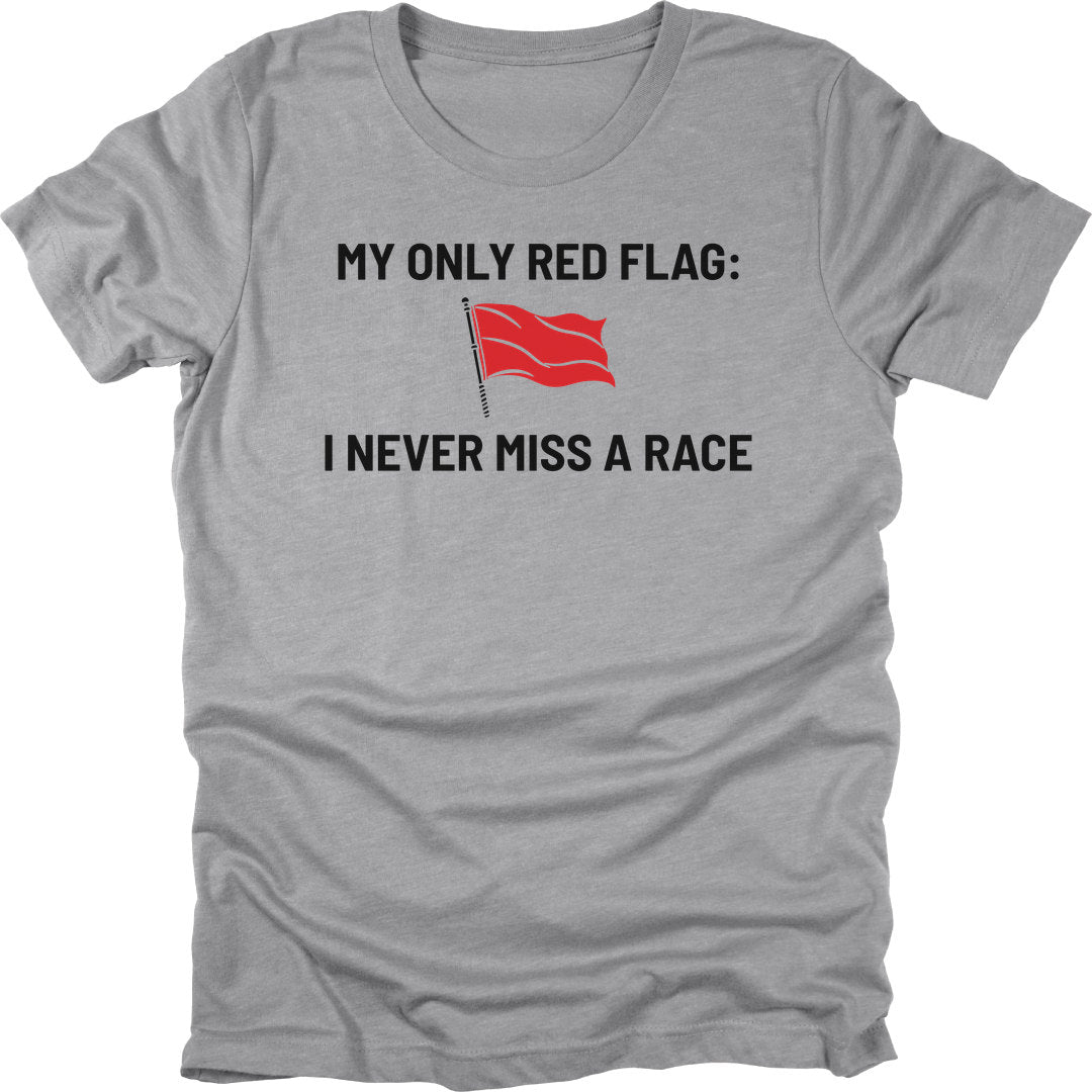 Red Flag t-shirt in Sport Grey