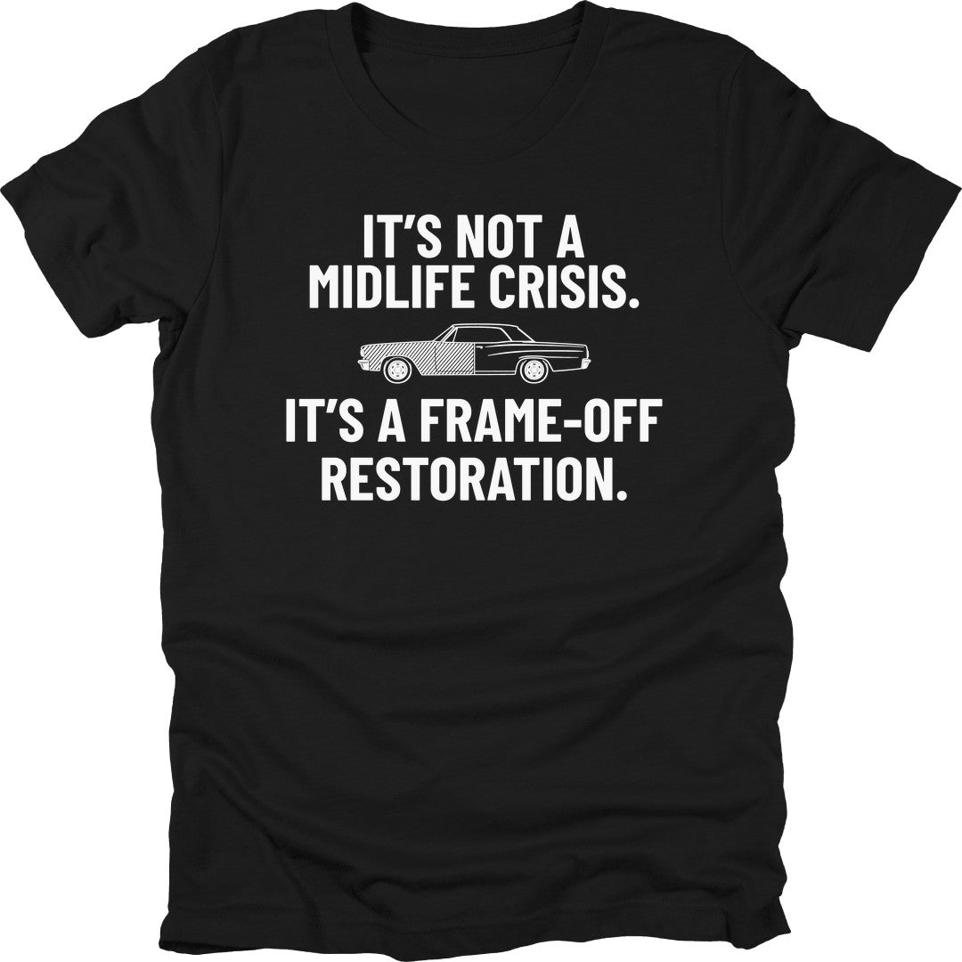 Frame-Off Restoration t-shirt in Black