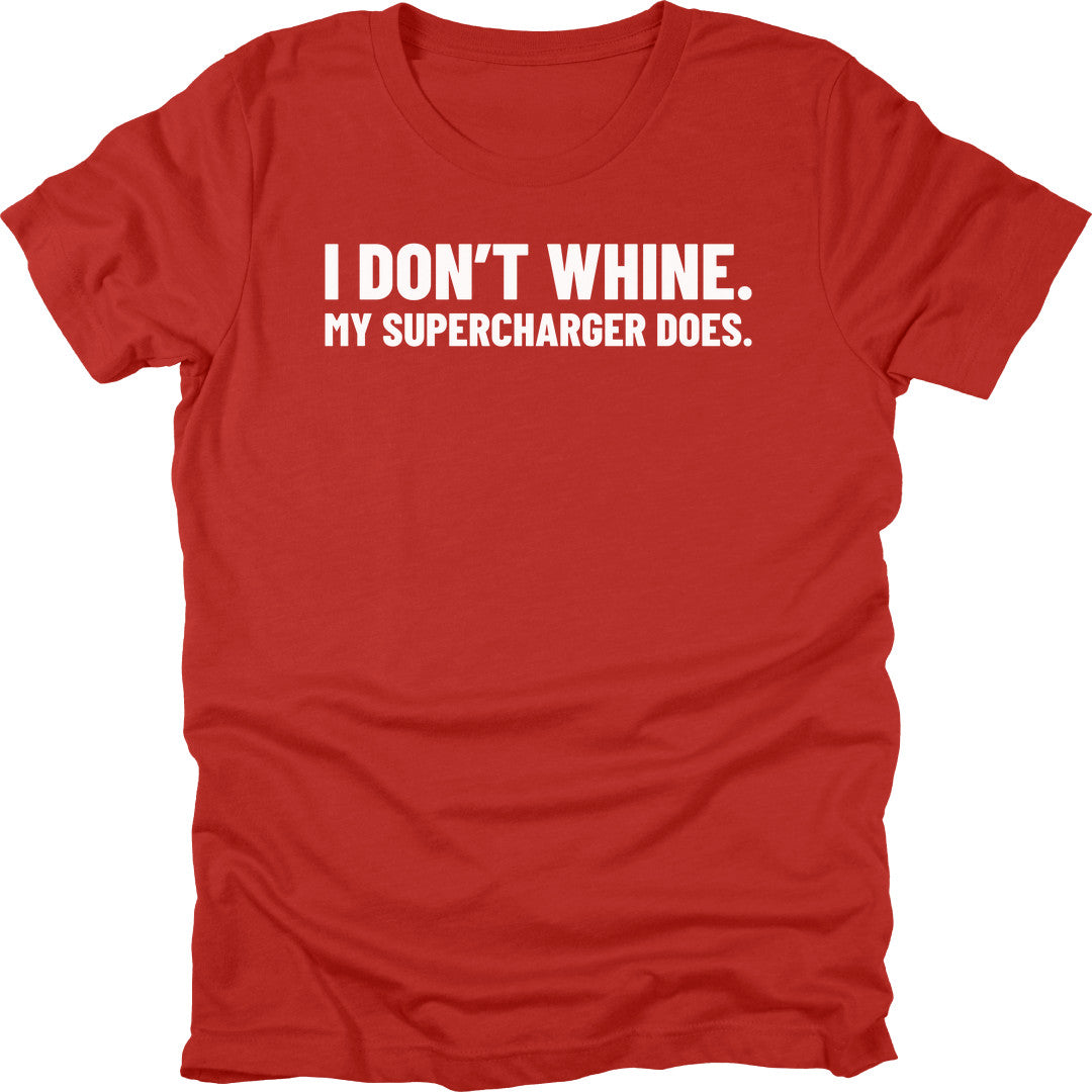 No Whining t-shirt in Red