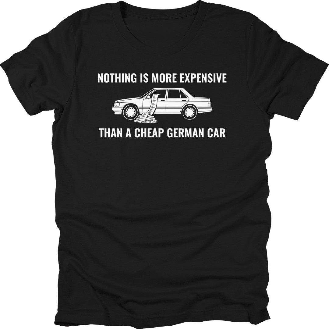 Cheap German Car t-shirt in Black