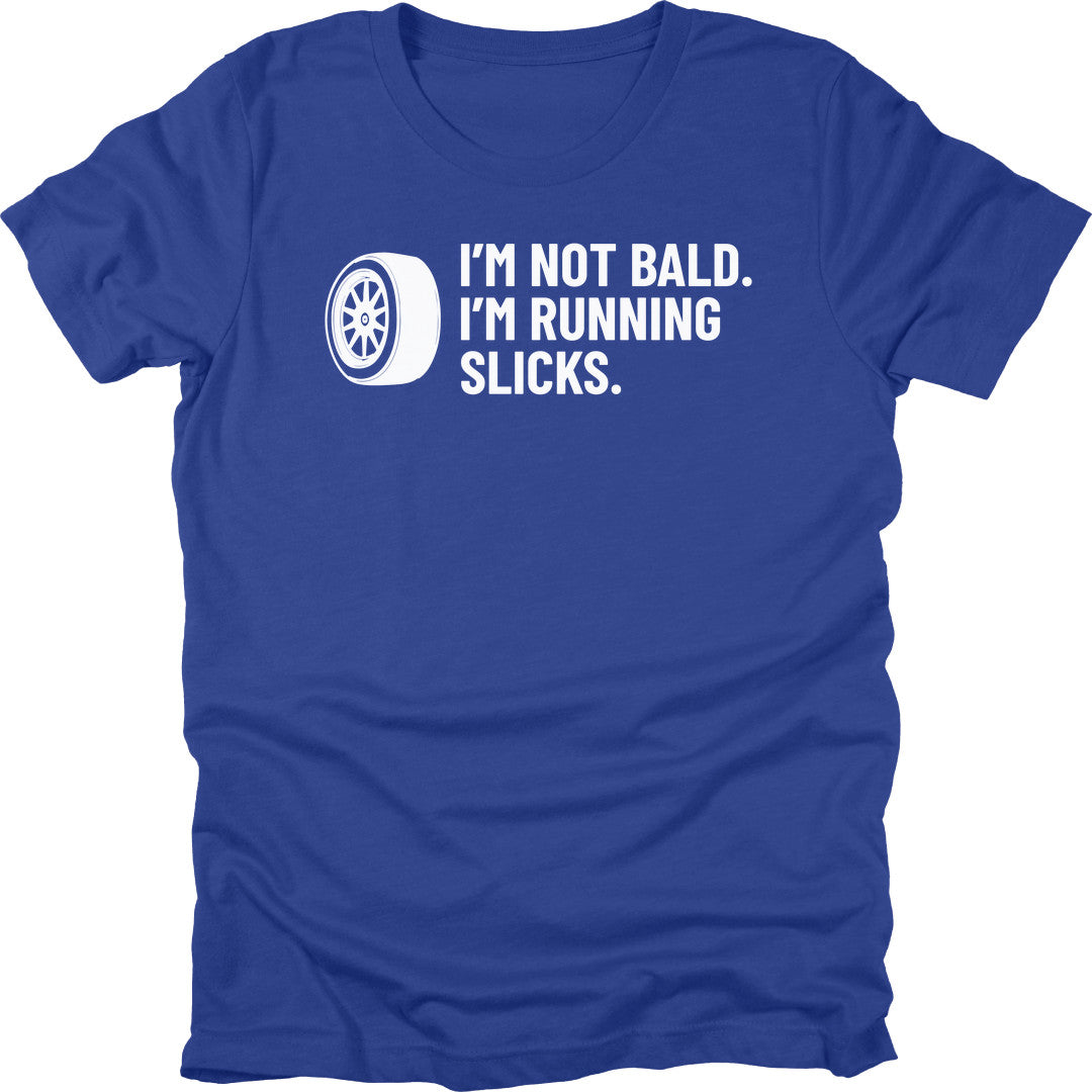 Running Slicks t-shirt in Royal
