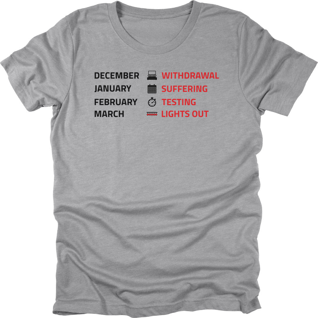 Off-Season t-shirt in Sport Grey