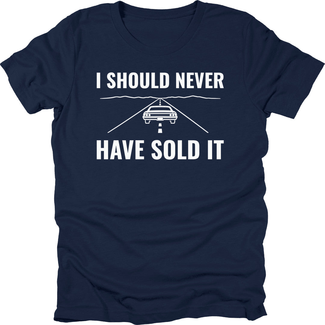 Never Sold It t-shirt in Navy