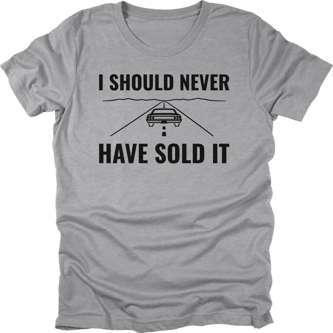 Never Sold It t-shirt in Sport Grey