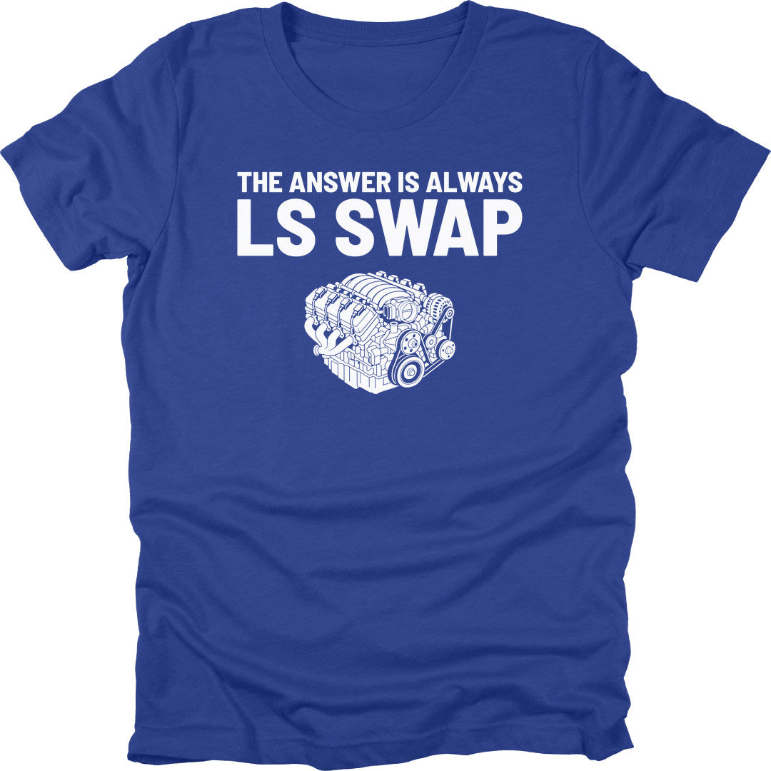 Just Swap It t-shirt in Royal