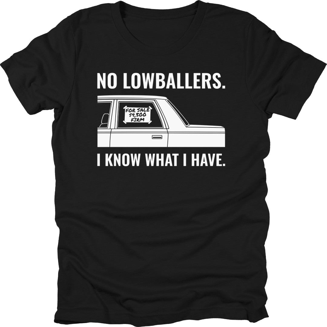 No Lowballers t-shirt in Black