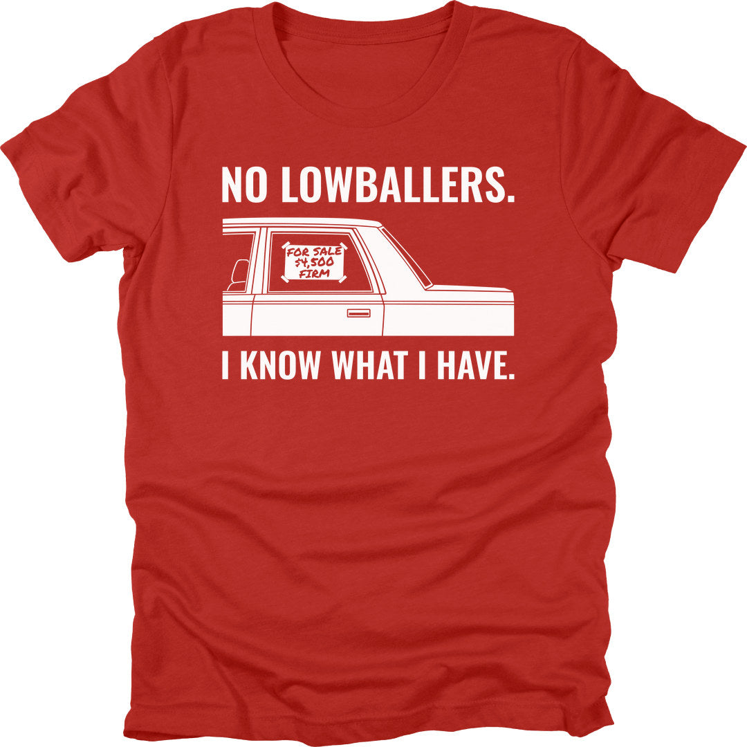 No Lowballers t-shirt in Red