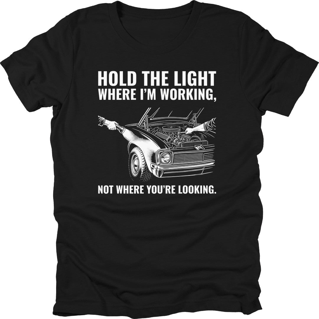 Hold The Light t-shirt in Black