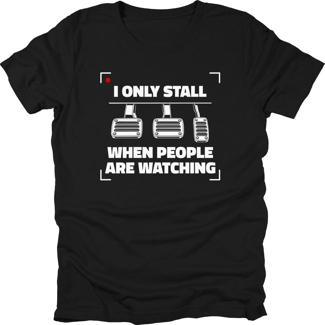 Stage Fright t-shirt in Black