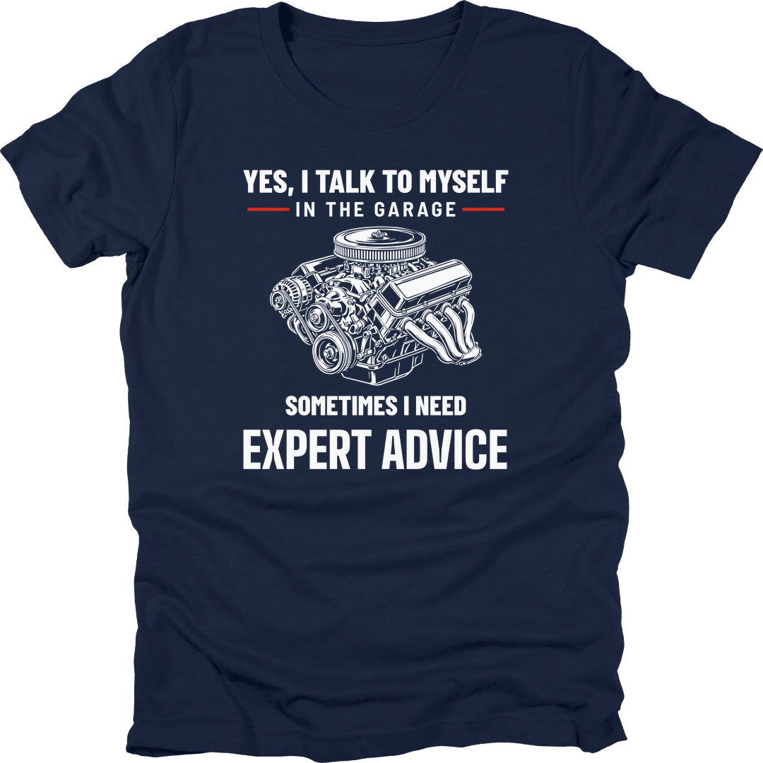 Expert Advice t-shirt in Navy