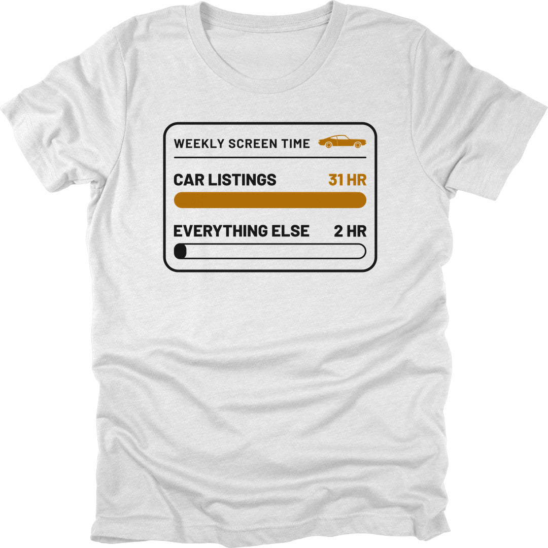 Screen Time t-shirt in White