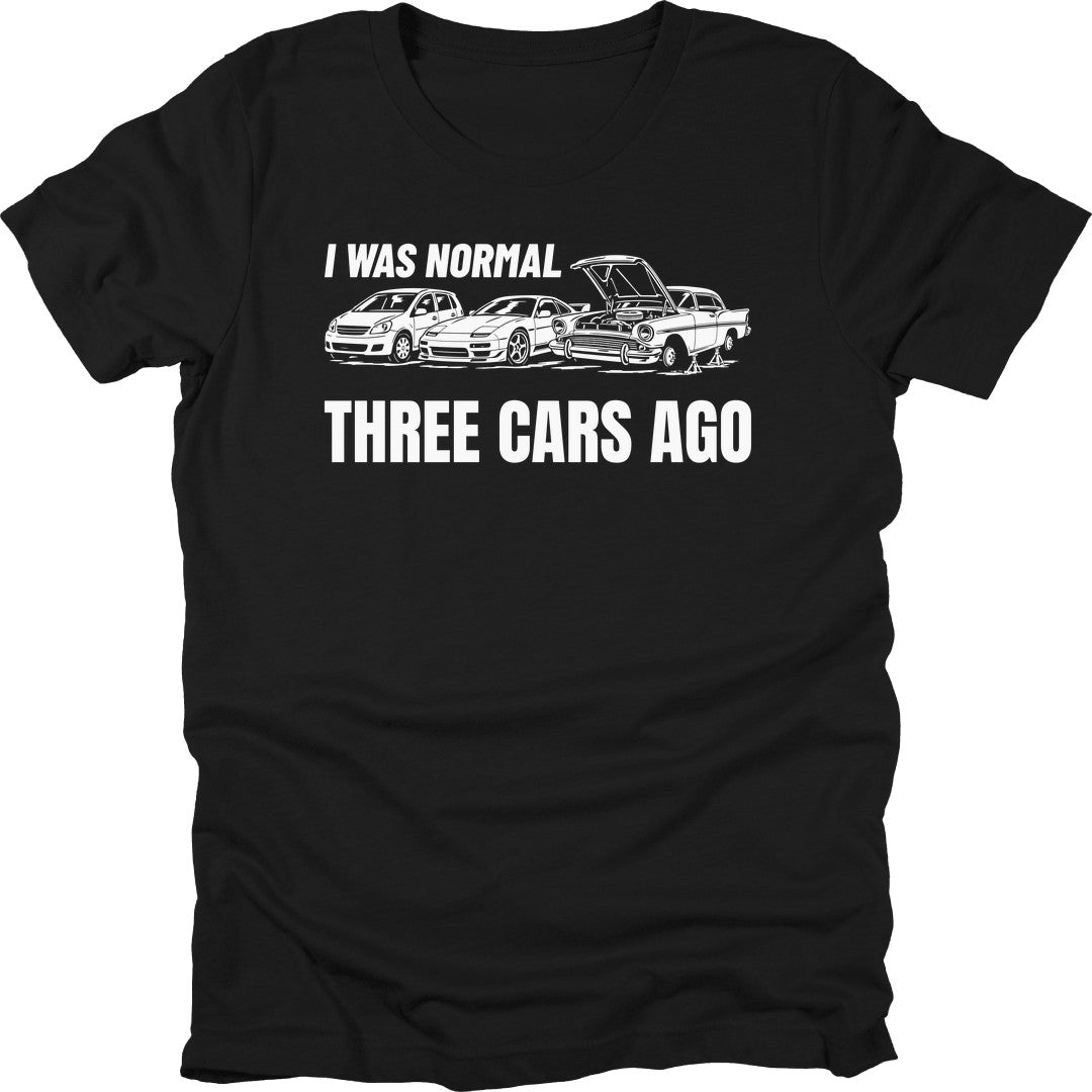 Three Cars Ago t-shirt in Black
