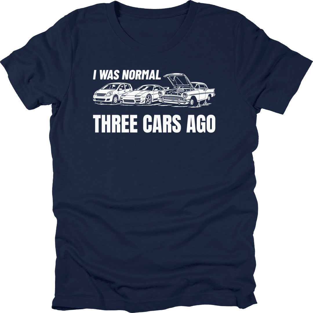 Three Cars Ago t-shirt in Navy