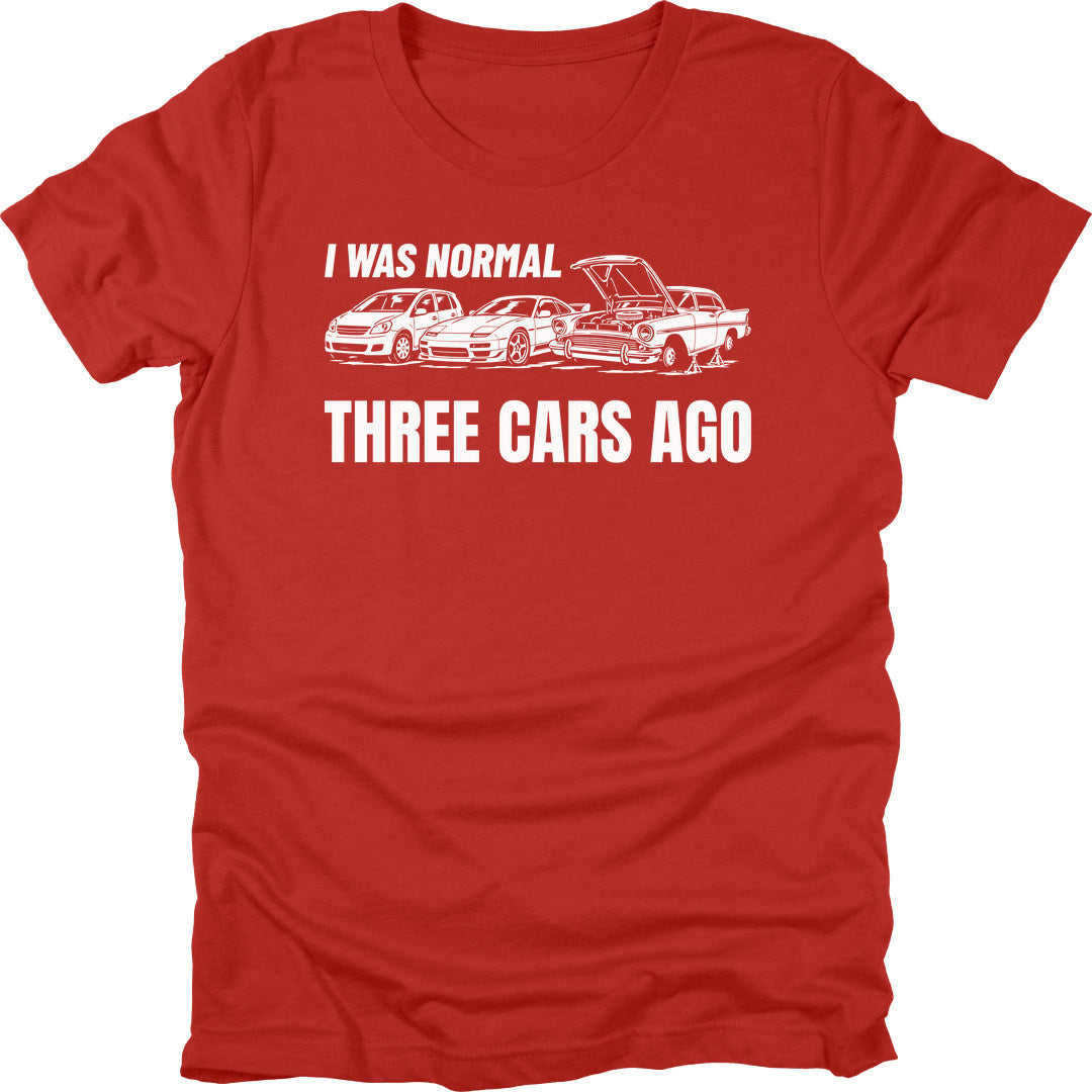 Three Cars Ago t-shirt in Red