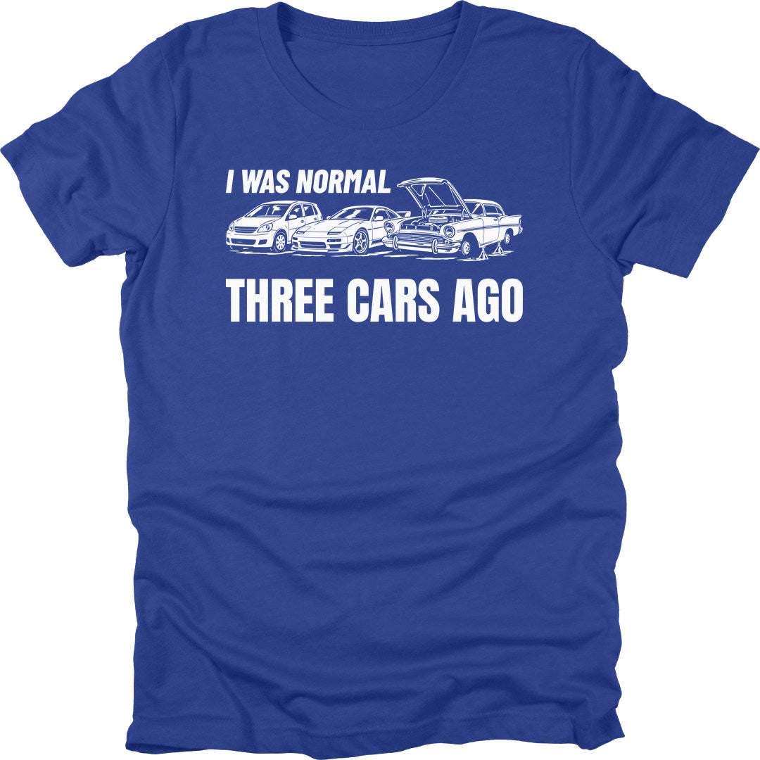 Three Cars Ago t-shirt in Royal