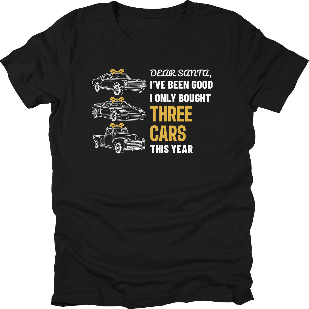 Only Three Cars t-shirt in Black