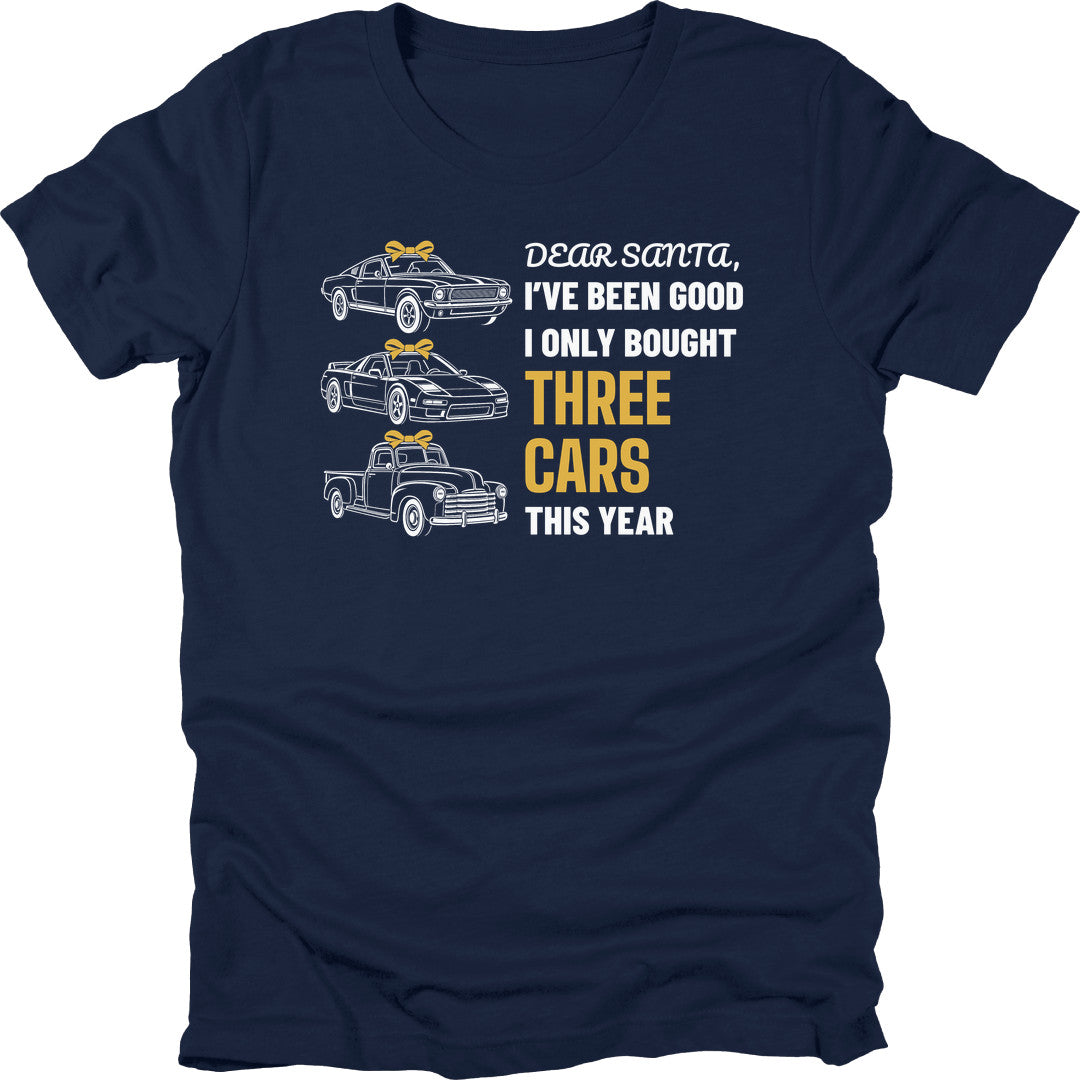 Only Three Cars t-shirt in Navy