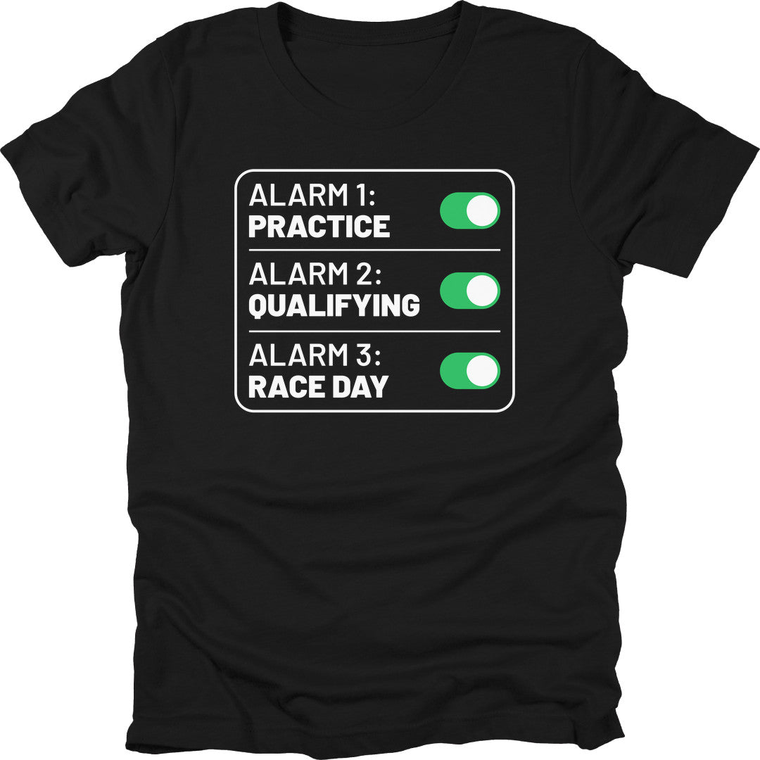 Race Alarms t-shirt in Black