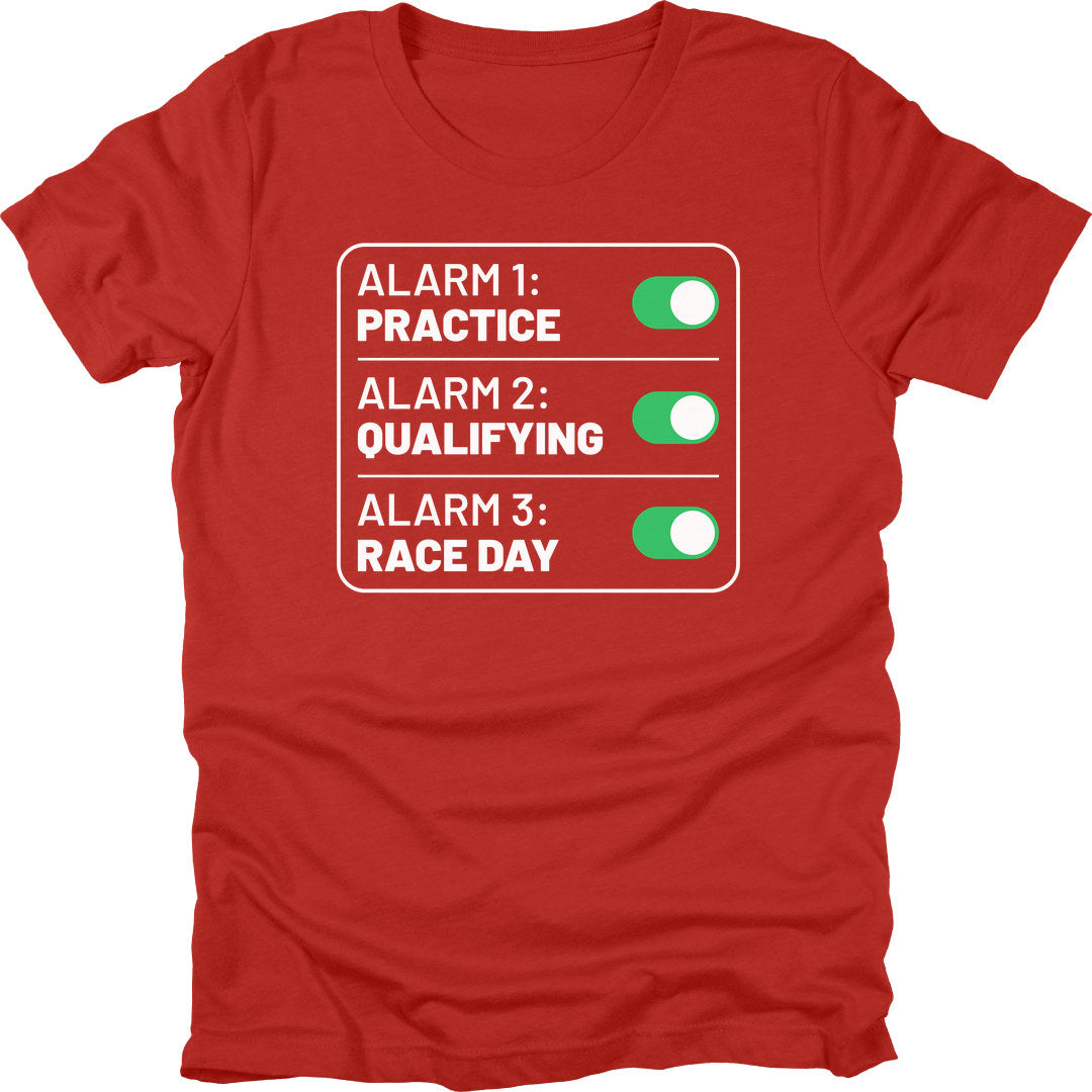 Race Alarms t-shirt in Red