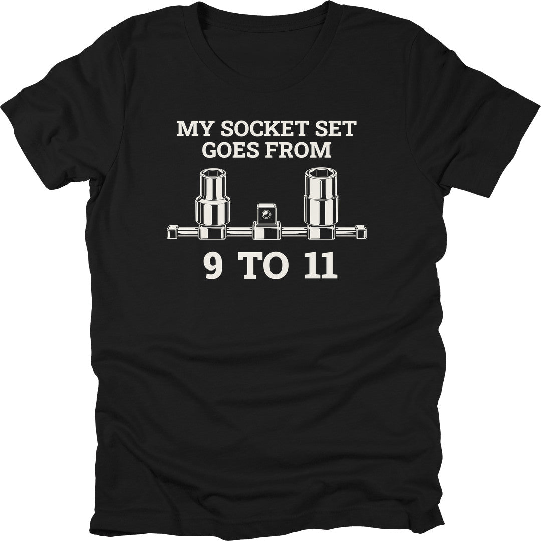 Nine To Eleven t-shirt in Black