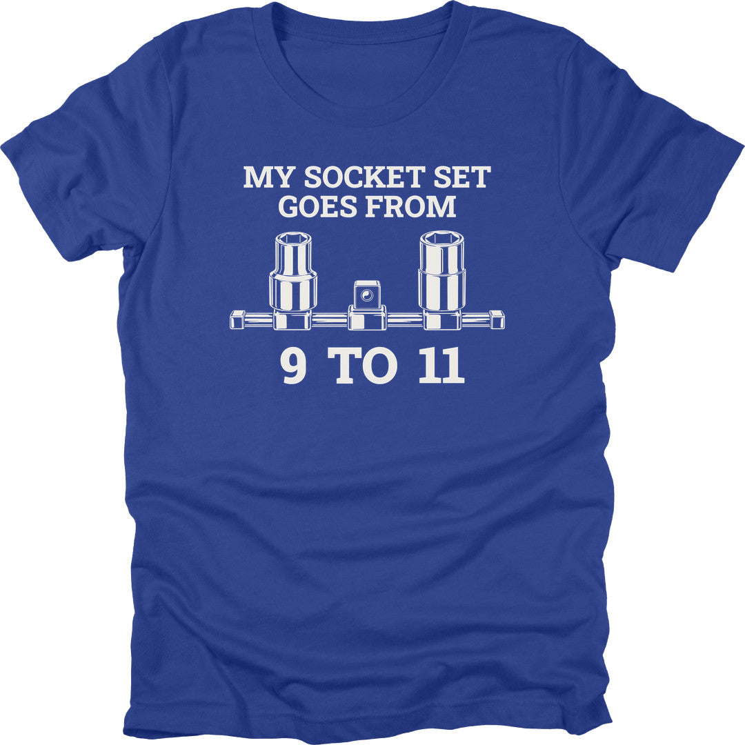 Nine To Eleven t-shirt in Royal