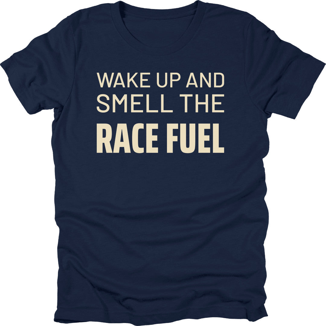 Race Fuel t-shirt in Navy