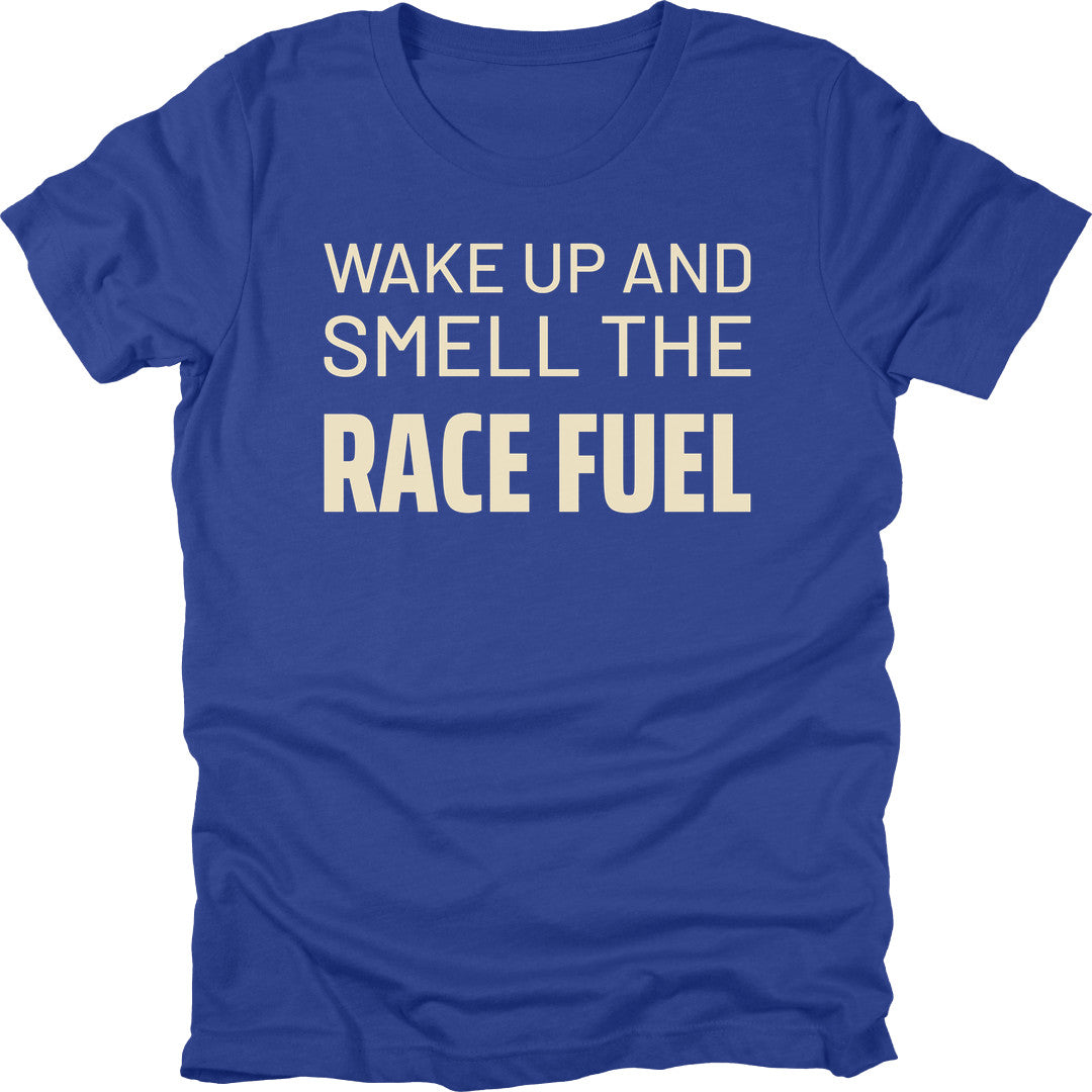 Race Fuel t-shirt in Royal
