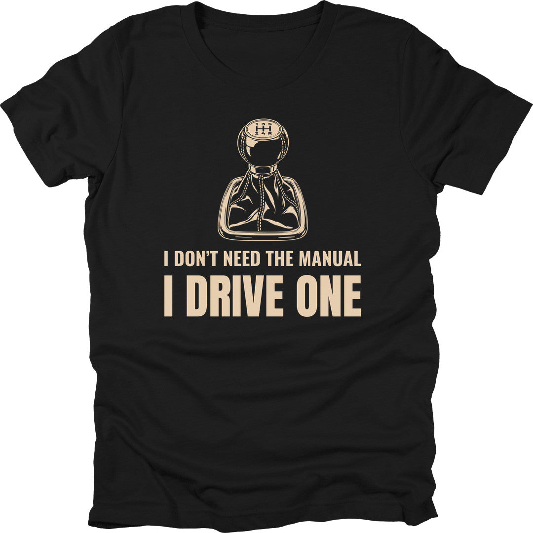 Drive One t-shirt in Black