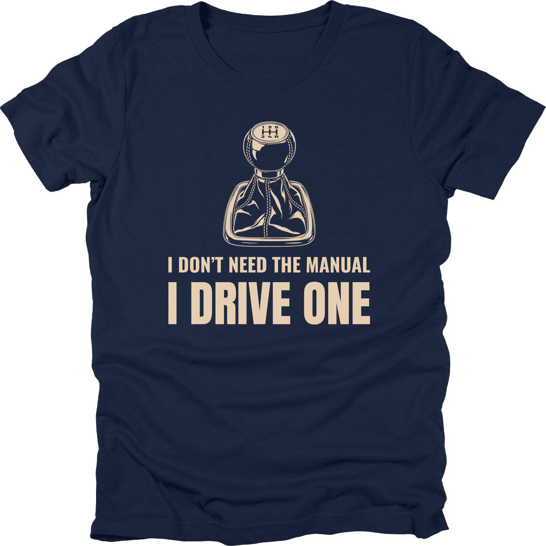 Drive One t-shirt in Navy