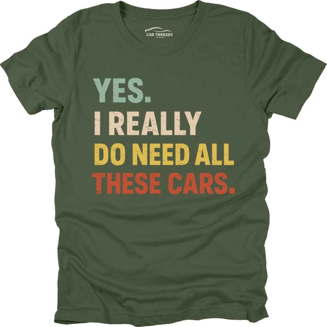 Need All These Cars - Retro