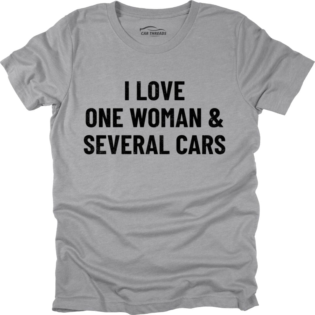One Woman & Several Cars